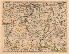 France Map By Pierre Du Val