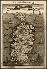 Europe, France, Mediterranean and Balearic Islands Map By Alain Manesson Mallet