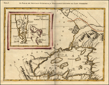 Southeast, Midwest and Canada Map By Antonio Zatta