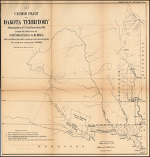 Plains Map By U.S. General Land Office Survey