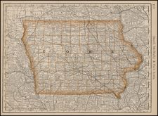 Midwest Map By Rand McNally & Company
