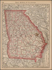 South Map By Rand McNally & Company