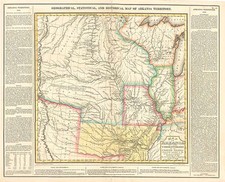 Texas, Midwest, Plains and Rocky Mountains Map By Henry Charles Carey  &  Isaac Lea