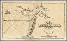 New England Map By Edmund M. Blunt