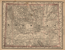 Plains and Rocky Mountains Map By Rand McNally & Company