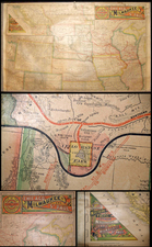 Midwest, Plains and Rocky Mountains Map By Rand McNally & Company