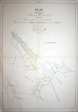 Rocky Mountains, Colorado and Geological Map By General Land Office