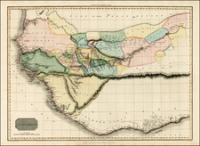 West Africa Map By John Pinkerton