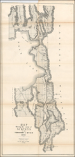 Southwest and Rocky Mountains Map By U.S. Surveyor General