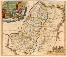 Asia and Holy Land Map By Theodorus I Danckerts