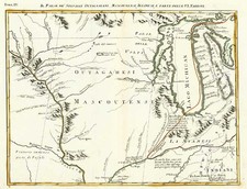 Midwest Map By Antonio Zatta