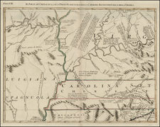 South, Southeast and Midwest Map By Antonio Zatta