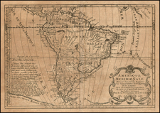 South America Map By Pierre Moullart-Sanson