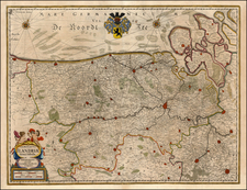  Map By Cornelis II Danckerts