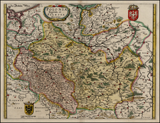 Europe, Poland and Balkans Map By Matthaus Merian