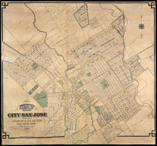 California Map By Britton & Rey