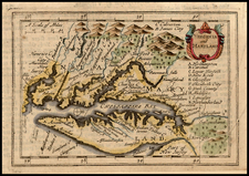 Mid-Atlantic and Southeast Map By John Speed