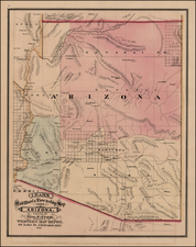 Southwest Map By George F. Cram