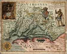 Mid-Atlantic, South and Southeast Map By John Smith