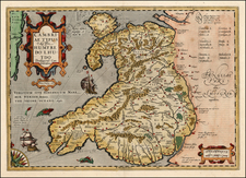 Europe and British Isles Map By  Gerard Mercator