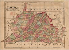 Southeast Map By Sidney Morse