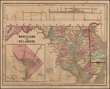 Mid-Atlantic Map By Sidney Morse