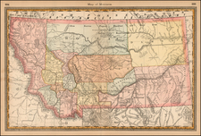 Plains and Rocky Mountains Map By Rand McNally & Company / H.H. Hardesty