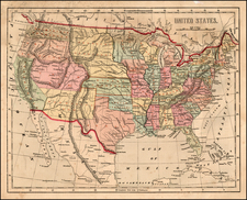 United States Map By Charles Morse