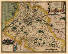 France Map By Abraham Ortelius