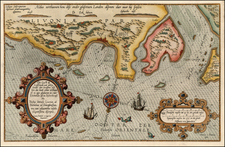 Baltic Countries and Scandinavia Map By Lucas Janszoon Waghenaer