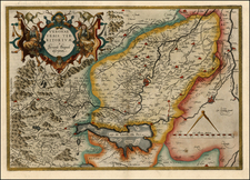 Europe and Italy Map By Abraham Ortelius