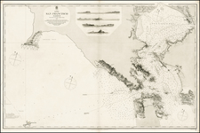 California Map By J & C Walker / British Admiralty