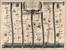 Europe and British Isles Map By John Ogilby