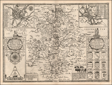 British Isles Map By John Speed