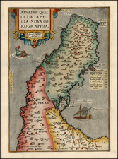 Europe and Italy Map By Abraham Ortelius