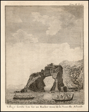 Australia & Oceania and New Zealand Map By James Cook