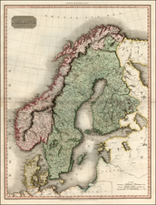 Scandinavia Map By John Pinkerton