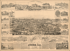 California Map By W.W. Elliott & Co.