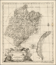 Asia and China Map By Jean-Baptiste Bourguignon d'Anville