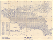 California Map By Thomas Brothers