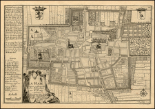 Netherlands Map By Nicolas de Fer