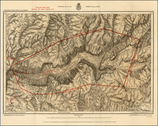 California Map By George M. Wheeler / U.S. Geographical Survey