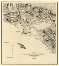 California Map By U.S. Army Corps of Topographical Engineer