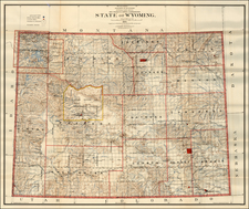 Plains and Rocky Mountains Map By General Land Office