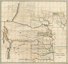 South and Plains Map By Washington Hood