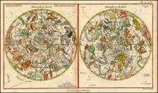 Celestial Maps Map By Denis Diderot