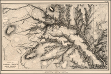 Rocky Mountains Map By Clarence   King