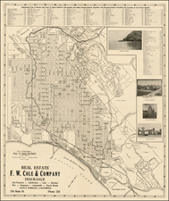 California Map By Frank W. Cole