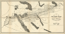 Southwest and California Map By Anonymous