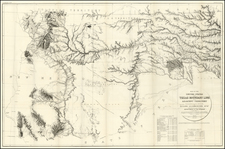 Texas and Southwest Map By United States GPO